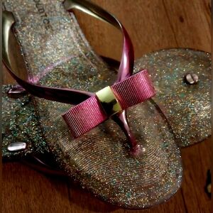 Sparkling pink sandal